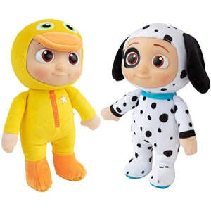 Cocomelon Jj Ducky Puppy 2 Figuras De Felpa 20cm