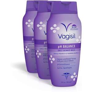 Vagisil Lavado Femenino Íntimo Diario, Hipoalergenico Pack 3