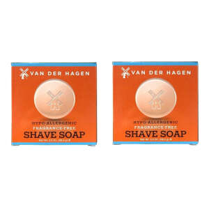 Jabón Afeitar Sin Fragancia Para Hombre Van Der Hagen 2pack