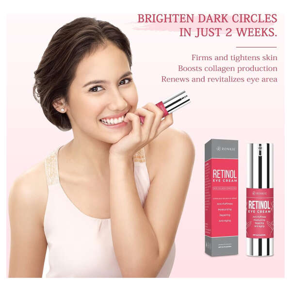 Ronkie Crema De Ojos Con Retinol Para Ojeras E Hinchazón Momento De Aplicación Noche Tipo De Piel Todo Tipo De Piel - Image 4