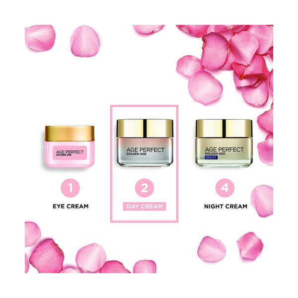 Crema Refortificante Para El Dia L'oreal Paris Age Perfect Momento De Aplicación Día/noche Tipo De Piel Piel Seca - Image 5