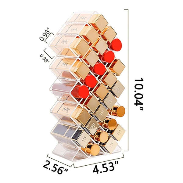 Organizador De Lápiz Labial Transparente Acrilico 28 Tasybox - Image 3