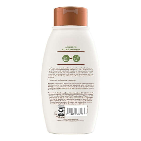 Aveeno Champú Hidratante De Leche De Avena Para Cabello Seco - Image 5