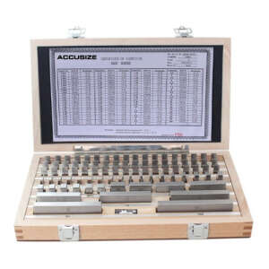 Accusize Industrial Tools Juego 87 Bloques, Calibre Métrico