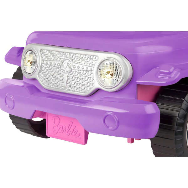 Barbie - Carrito Todo Terreno, Morado Con Asientos Color Violeta - Image 4