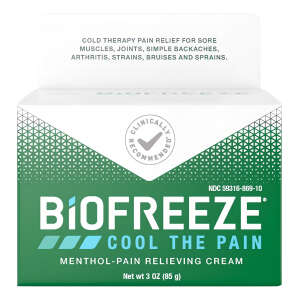 Crema Alivio Rapido Del Dolor Muscular Para Cuerpo Biofreeze Crema Biofreeze Crema Biofreeze En Tarro De 88ml/85g Mentol