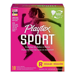 Playtex Tampones Deportivos Con Tecnología Flex-fit, Regular