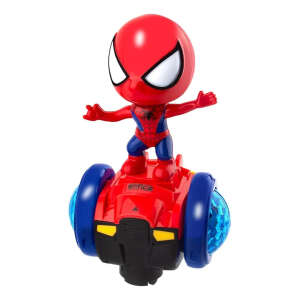 Dolanus Robot Giratorio De Hombre Araña Bailando Con Luces Color Rojo