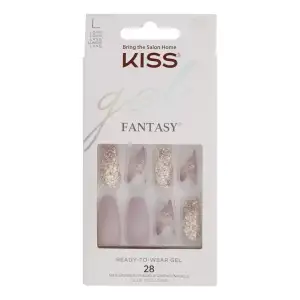 Kiss Uñas Postizas De Alta Calidad, Fantasy Largas