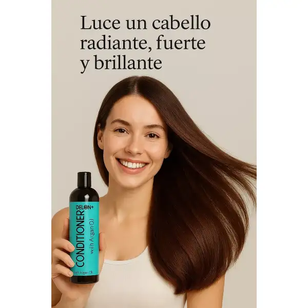 Delon Acondicionador Argán Oil Hidratante 354ml - Image 2