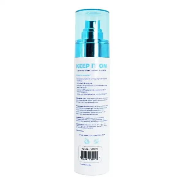 Arantza Cosmetics Fijador De Maquillaje Keep It On 150 Ml - Image 4