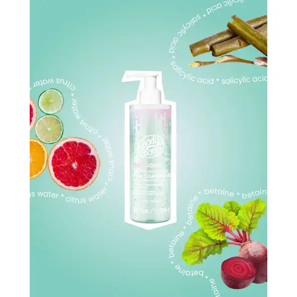 Bodyboom Gel Limpiador Facial Matificante Y Calmante 200gr - Image 4